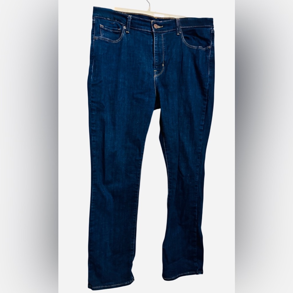 Levi's Women's Dark Blue Straight Jeans